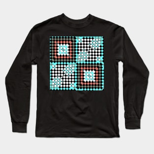 Geometric Illusion Long Sleeve T-Shirt